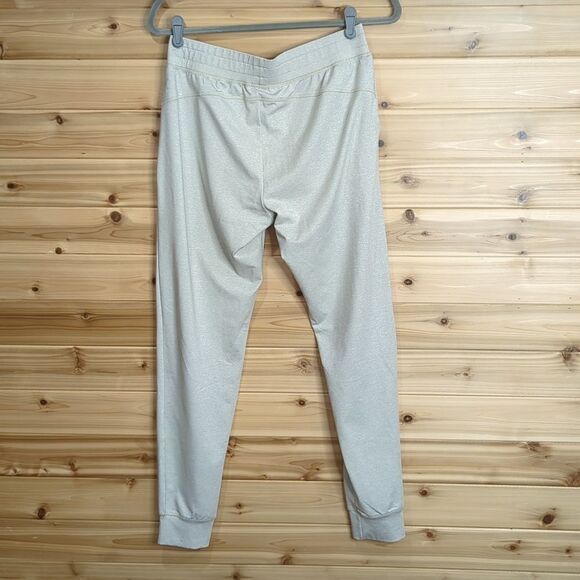 Zyia Womens Pants Medium Gray Joggers Oatmeal Gray 28" Inseam - Picture 4 of 8